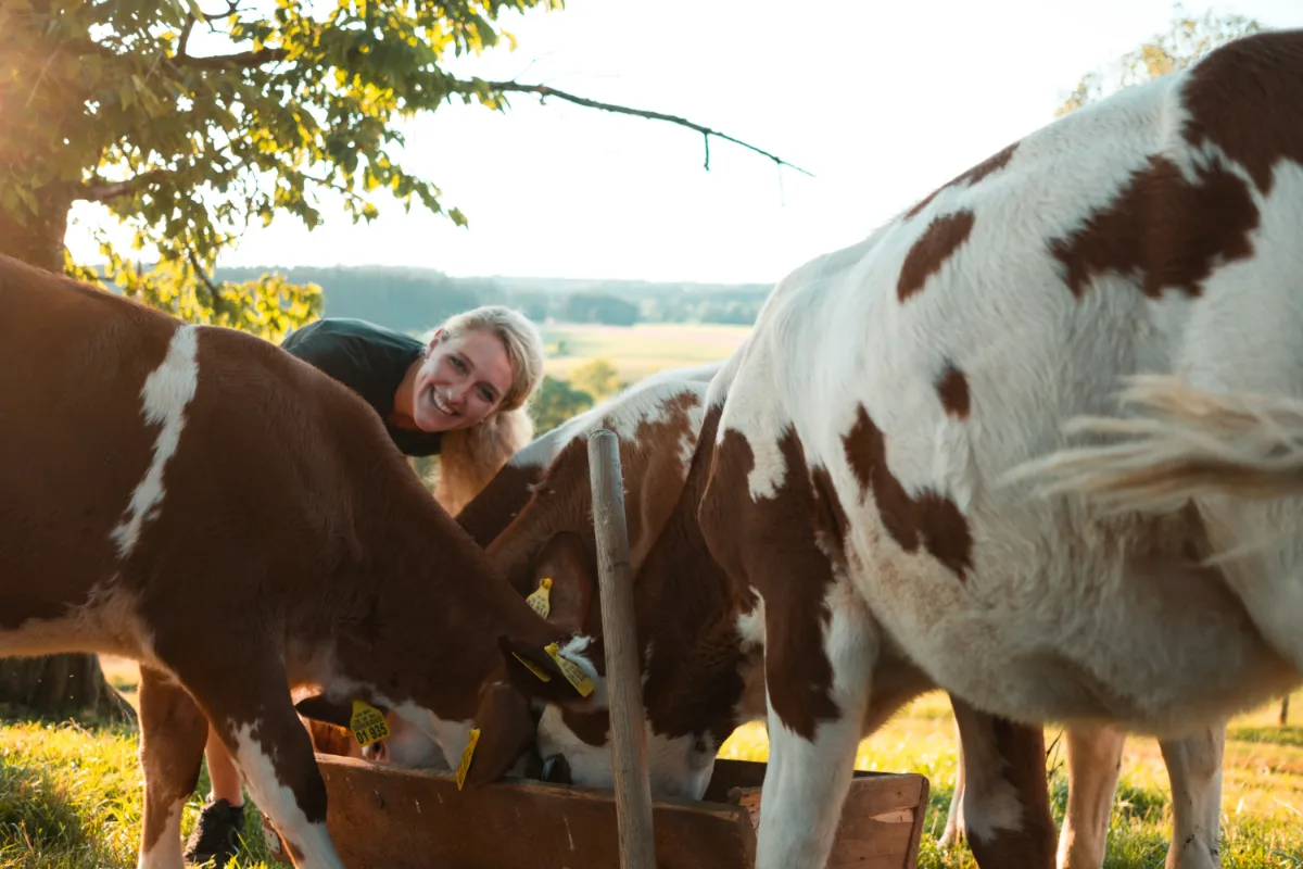 Familie Frank auf dem Moierhof